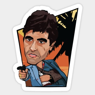 Scarface Sticker